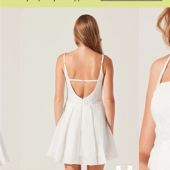 ASTR the Label Jacquard pleated mini dress-NWT Sz small - Picture 8 of 9